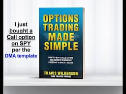 I just bought a Call option per the DMA market timing template