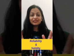 Reliability vs. Validity #Reliability #Validity #statistics #psychologystatistics