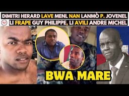 🔴Dimitri Herard LAVE MENL nan LANMÒ P.Jovenel Moise la, Li FRAPE Guy Philippe, li AVILI Andre Michel