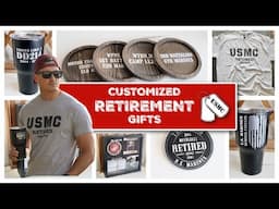 DIY Retirement Gifts | Customized Marine Corps Retirement Gift Ideas