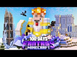 I Survived 100 Days in FANTASY Minecraft Hardcore