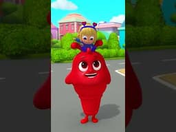 NEW | A Giant Red Ice Cream? 🍦 But That's #morphle! | MORPHLE #shorts | Melody Time #shorts