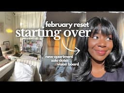 The New Year *actually* starts in February. Vision board & reset with me