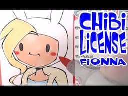 Drawing Chibi License - Fionna | Adventure Time