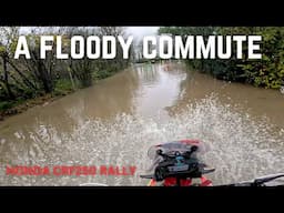 wet wet wet | The crf250 had to come out to play | floods