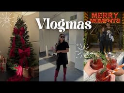 VLOGMAS 2024 | white elephant gift exchange party, baking, holiday activities, pr haul + more!