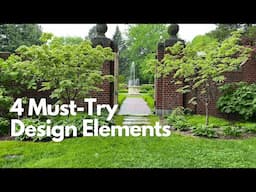 4 Must-Try Garden Design Elements to Create a Unique Garden