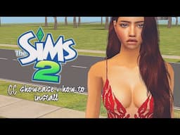 HOW TO INSTALL SIMS 2 CC + CC SHOWCASE & GIVEAWAY