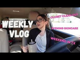 A WEEK IN MY LIFE | trader joes, skincare routine, decluttering | Liza Adele