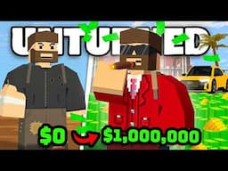 I WENT FROM $0 TO $1,000,000 IN 24 HOURS ON LIFE RP! (Unturned Life RP #102)