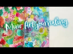 Mini Art journaling for beginners 6/6 ❤️