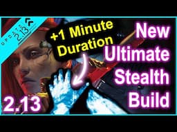 Cyberpunk 2077 - NEW Infinite Stealth Build - Ultimate Stealth, Sniper, Runner Build for 2.13