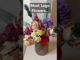 Lego flowers are built to last unlike the bonsai tree! 😭 #legofan #afol