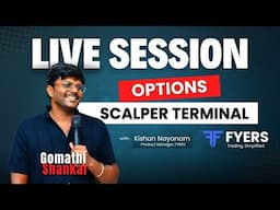 Options Scalper - Live Market Session using FYERS