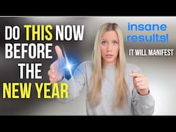 I have waited years to say this..watch this ASAP | Manifestation Secrets for the New Year START NOW!