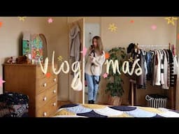 sunday reset, old school vlog and more diy | VLOGMAS