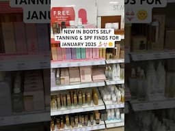 NEW IN BOOTS SELF TANNING & SPF FINDS FOR JANUARY 2025 🏄🏻‍♀️👙🌞 #bootsuk #selftan #glowup