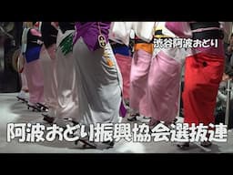 一気見、3本の組踊りで観客熱狂「阿波おどり振興協会選抜連」Awa Odori - 渋谷阿波おどり（2024.11.2）