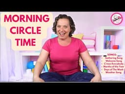 Preschool Circle Time | Morning Circle Time Routine with Miss Nina | Toddler & Preschool Songs