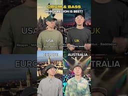 Which REGION does DnB the BEST?? 🌎