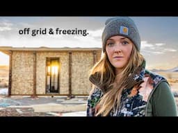 Solo Off-Grid Winter Fails: Van Breakdown, Frozen Water, and Setbacks