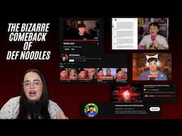 The Bizarre Return of Def Noodles - AI Drama Content Farm and Conservative Reactionary Videos???