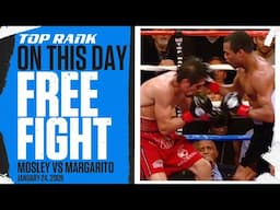 Sugar Shane Mosley Stops Antonio Margarito | ON THIS DAY FREE FIGHT