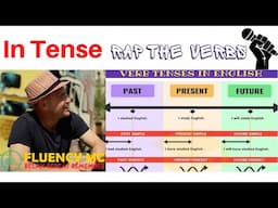 This rap is In Tense! Practice listening & speaking all English verb tenses with Fluency MC!