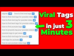 Viral Tag Kaise Lagaye? // How to Find Best Tags for Youtube Videos in 2023