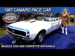 🏁 Leading The Pack in a Rare Pace Car:  1967 Chevrolet Camaro L78 396 Pace Car MCACN