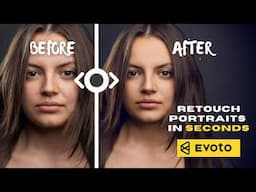 PRO Retouching in SECONDS with EVOTO Ai - (Try it for FREE)