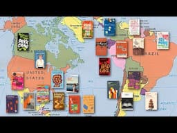 a book from every country in north and south america 🌎