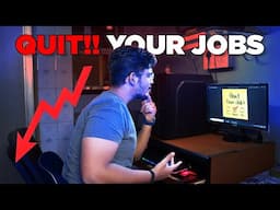 WHY YOU SHOULD QUIT YOUR GRAPHIC DESIGNER'S JOB NOW!