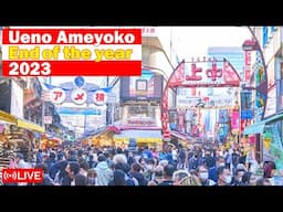 Ueno Ameyoko's Year-End 2023!Why do Japanese people visit Ameyoko? [上野・アメ横]