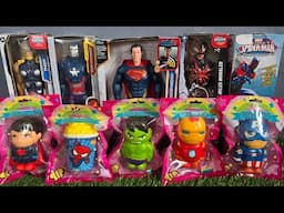 MARVEL'S SPIDER-MAN SERIES UNBOXING, SPIDEY, HULK, CAPTAIN AMERICA, VENOM, IRON MAN, THOR AVENGERS