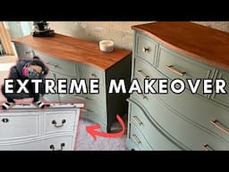 Turning Old Buffet Dressers Into Something Amazing | DIY Furniture Makeover