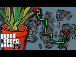 Can THE GTA IV COMMUNITY take a flower pot across the map?