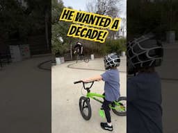 KIDS CALLING THE TRICKS AT THE SKATEPARK 😂 #shortsfeed #bmxcommunity #bmx #bmxlife #bike