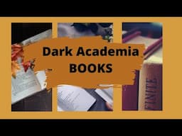 DARK ACADEMIA BOOKS