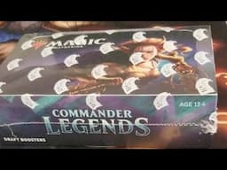 Opening a Box Of Commander Legends!!