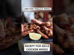 Limetten Tequila Chicken Wings #tequila #chickenwings #shorts