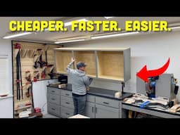 A Better Way to Build Upper Shop/Garage Cabinets