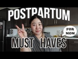 Fourth Trimester MUST HAVES for Mom (postpartum + breastfeeding favorites)