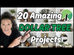 20 Amazing Dollar Tree Projects❤️High End Dollar Tree DIYs