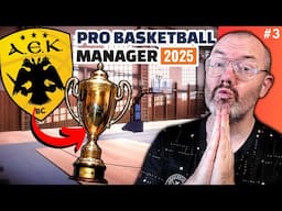 DOWN TO THE WIRE! Can AEK Athens win the A1 League Play-Offs? | PBM 25 | Pro Basketball Manager 2025