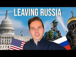 Leaving Russia 🇷🇺 Travel Vlog to Washington DC 🇺🇸