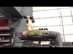 Lying DB Tricep Extension