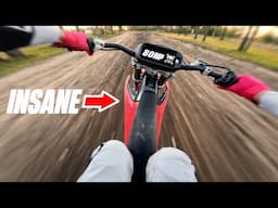 80HP ELECTRIC BIKE IS INSANE!! - Stark Varg First Ride