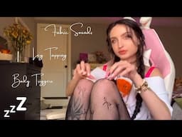 Beebee ASMR Tights Part 2 Compilation | Fabric Sounds, Leg Tapping, Fishnet, Socks, Body Triggers