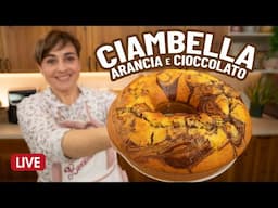 CIAMBELLA ARANCIA E CIOCCOLATO - Ricetta in Diretta Fatto in Casa da Benedetta